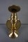 Large Brass Collar Candleholder 5