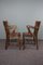 Antique English Dining Room Chairs, Captain Chairs, Set of 4 7