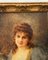 Portrait de Femme au Sourire Léger, 1900, Huile sur Panneau, Encadré 8