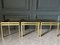 Dore Metal and Glass Side Tables, 1970s, Set of 3 8