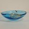 Italian Blue Murano Glass Bowl, 1950s 4