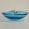 Italian Blue Murano Glass Bowl, 1950s 2