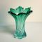 Vaso grande in vetro di Murano verde, Italia, anni '50, Immagine 6