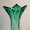 Italian Large Green Murano Glass Vase, 1950s 2