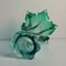 Italian Large Green Murano Glass Vase, 1950s, Image 4