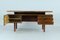 Rosewood Desk with Floating Top, 1960s 4