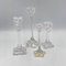 Vintage Kerzenhalter aus Kristallglas von Nachtmann, 4er Set 1