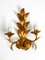 Large Italian Gilded Florentine Wall Lamp, 1960s, Image 11