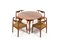 Table Set by Svend Aage Madsen, Set of 7, Image 1