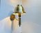 Scandinavian Modern Maritime Brass Wall Sconce from Laoni, 1970s, Image 2