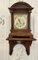 Antique Victorian Oak Day Chiming Bracket Clock with Original Bracket, 1880s 1