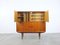 Bar Cabinet in Teak with Tambour Doors by Oswald Vermaercke for V-Form, 1960s, Image 4