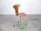 1st Edition Mosquito Swivel Desk Chair by Arne Jacobsen for Fritz Hansen, 1955, Image 1