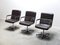 Desk Chairs in Brown Leather by Hein Salomonsen for AP Originals, 1970s, Set of 3 3