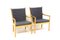 Model 1788 Lounge Chairs by Børge Mogensen for Fritz Hansen, 1970s, Set of 2, Image 7