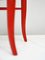 Vintage Superlight Red Chairs, 1960s, Set of 6, Image 11