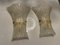 Large Murano Glass Sconces, 1980s, Set of 2 3