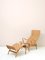 Armchair and Footrest Pernilla by Bruno Mathsson from Firma Karl Mathsson, 1940s, Set of 2 4