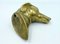 French Brass Greyhound Head, 1950s 4