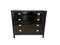Art Nouveau Chest of Drawers in Black, 1890s 1