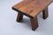 Brutalist Oak Coffee Table in the style of Charlotte Perriand, 1950s 5