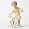 Porcelain Figurine Putti with Rabbits from Wallendorf, 1950s, Image 1