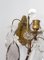 Swedish Walls Candleholders in Brass & Crystal, 1950s, Set of 2, Image 3