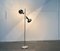 Deutsche Mid-Century Space Age Doppel Stehlampe aus Chrom, 1960er 2