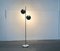 Mid-Century Space Age German Chrome Double Floor Lamp, 1960s 5