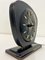 Leather Table Clock attributed to Jacques Adnet, 1950s, Image 3