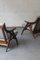 Dutch Easy Chairs in Grey Ribbed Velvet from De Ster Gelderland, 1960s, Set of 2 5