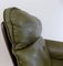 Three-Point International Scala Leather Lounge Chair with Ottoman, 1970s, Set of 2 9