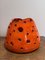 Orange Ceramic Table Lamp, Image 2