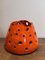 Orange Ceramic Table Lamp 1