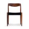 Danish Dining Chairs in Rosewood with Black Curduroy, 1960s, Set of 6 18