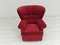 Vintage Danish Armchair in Velour, 1950s, Image 2