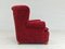 Dänischer Vintage Sessel aus Velours, 1950er 12