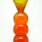 Schneemann Vase mit Titel von Kazimierz Krawczyk für Sudety Glassworks, 1970er 7
