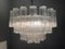 Large Murano Glass Tronchi Chandelier, 1970s 8