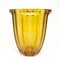 Art Deco Style Glass Vase from R. Schrötter, Inwald, Czechoslovakia, 1930s, Image 9
