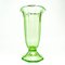 Polish Art Deco Uranium Vase from Zawiercie Glassworks, 1930s 10