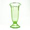 Polish Art Deco Uranium Vase from Zawiercie Glassworks, 1930s 7