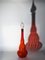 Large Italian Red Glass Genie Bottle, 1950s, Image 10