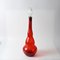 Large Italian Red Glass Genie Bottle, 1950s, Image 4