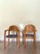 Wood Armchairs and Chairs from Dyrlund, 1970s, Set of 4 5