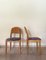 Wood Armchairs and Chairs from Dyrlund, 1970s, Set of 4, Image 8