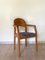 Wood Armchairs and Chairs from Dyrlund, 1970s, Set of 4 10