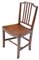 Early 19th Century Mahogany Elm Kitchen Dining Chairs, Set of 8 3