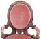 Victorian Carved Walnut Spoon Back Slipper Armchair, 1870s 4