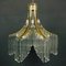 Vintage Cascade Murano Glass Crystal Prism Chandelier from Venini, Italy, 1970s 6